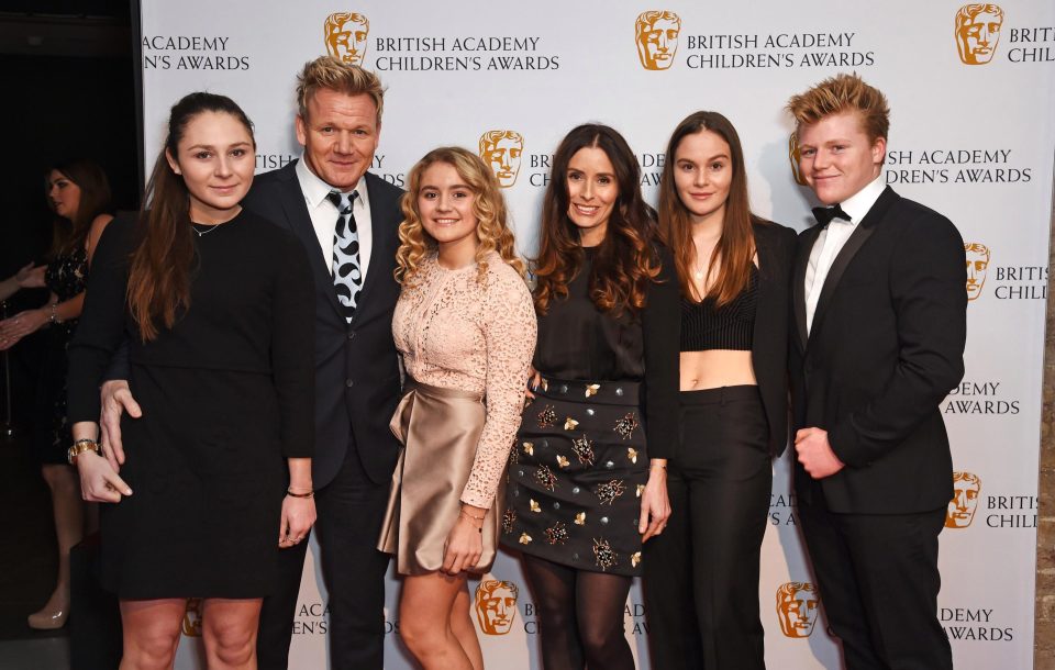  Gordon Ramsay announced last month that he wouldn't be leaving a penny to any of his four children