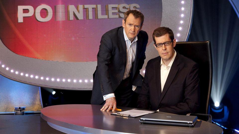  Alexander has become best known for his work on Pointless with co-star Richard Osman