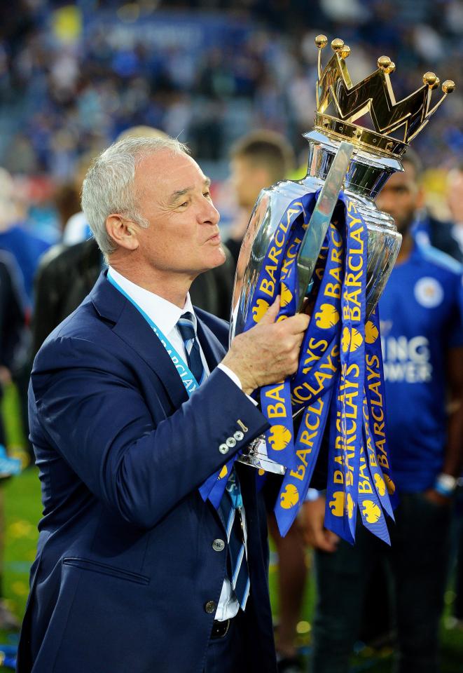  Claudio Ranieri won the Premier League with 5,000-1 shots Leicester in 2015-16