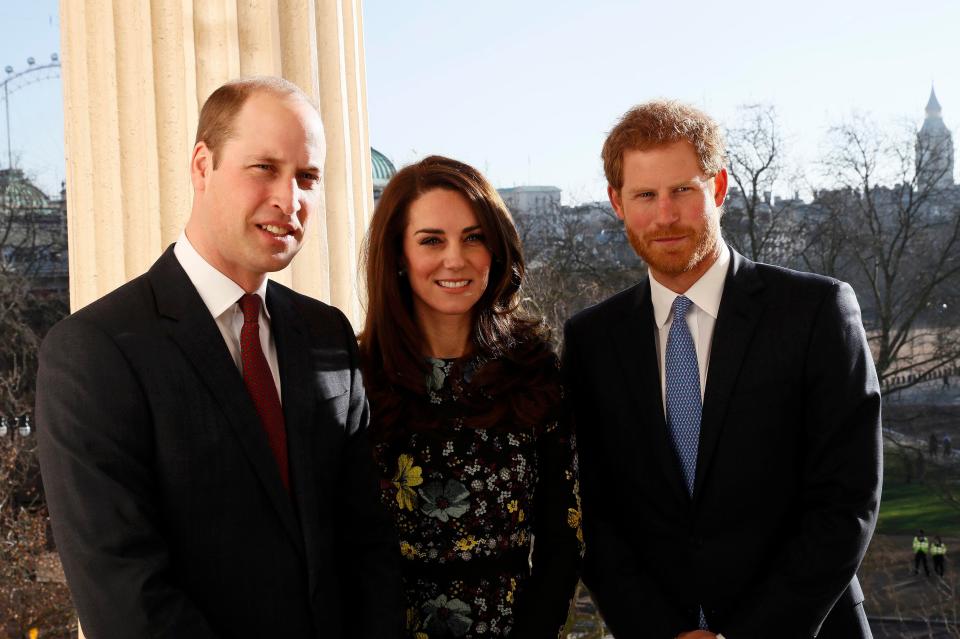 Prince William, Kate Middleton, Prince Harry