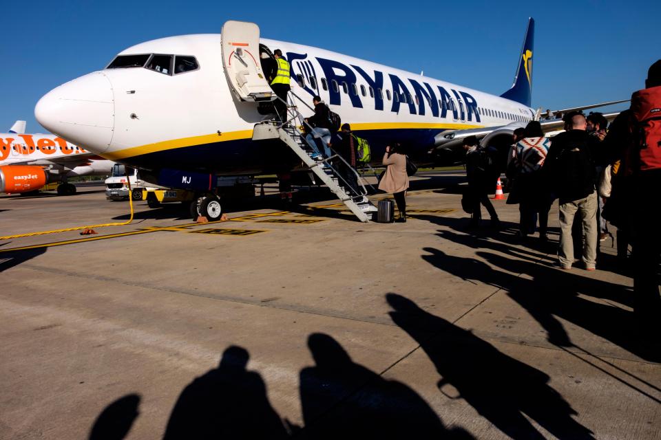  Ryanair passengers have accused the airline of punishing those who choose not to pay for reserved seating