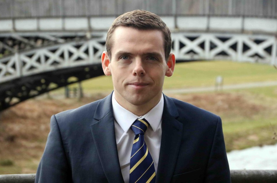 Scottish Conservative Moray candidate Douglas Ross calls the coalition ‘desperate’