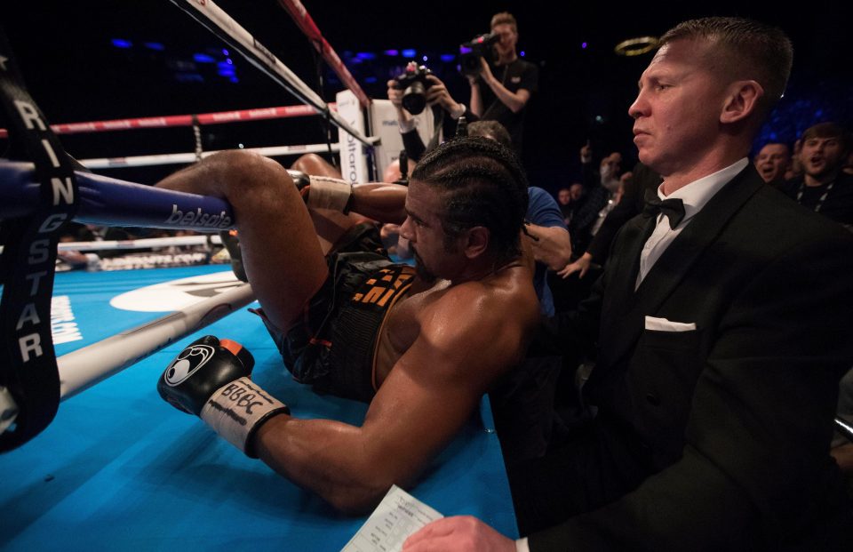  David Haye suffered a shock defeat to Tony Bellew in March