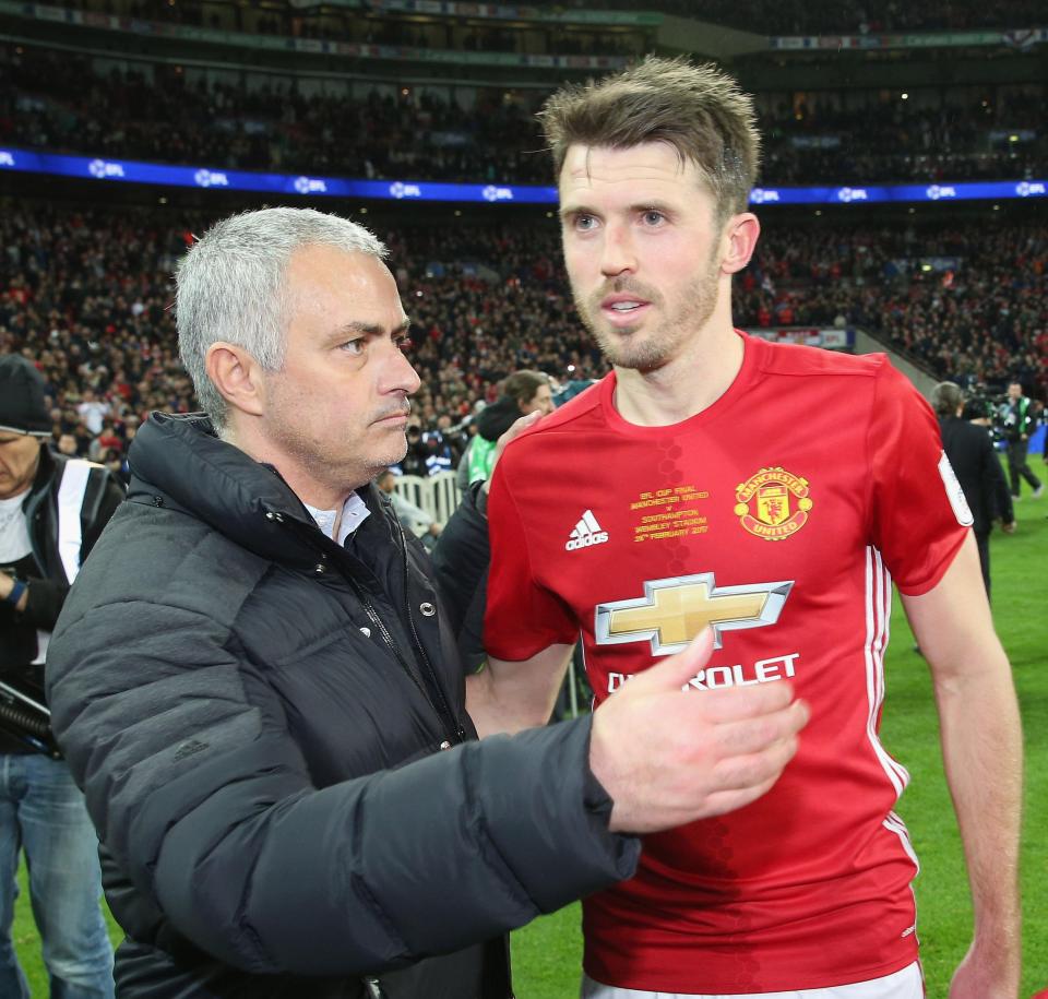  Jose Mourinho is a big fan of Michael Carrick