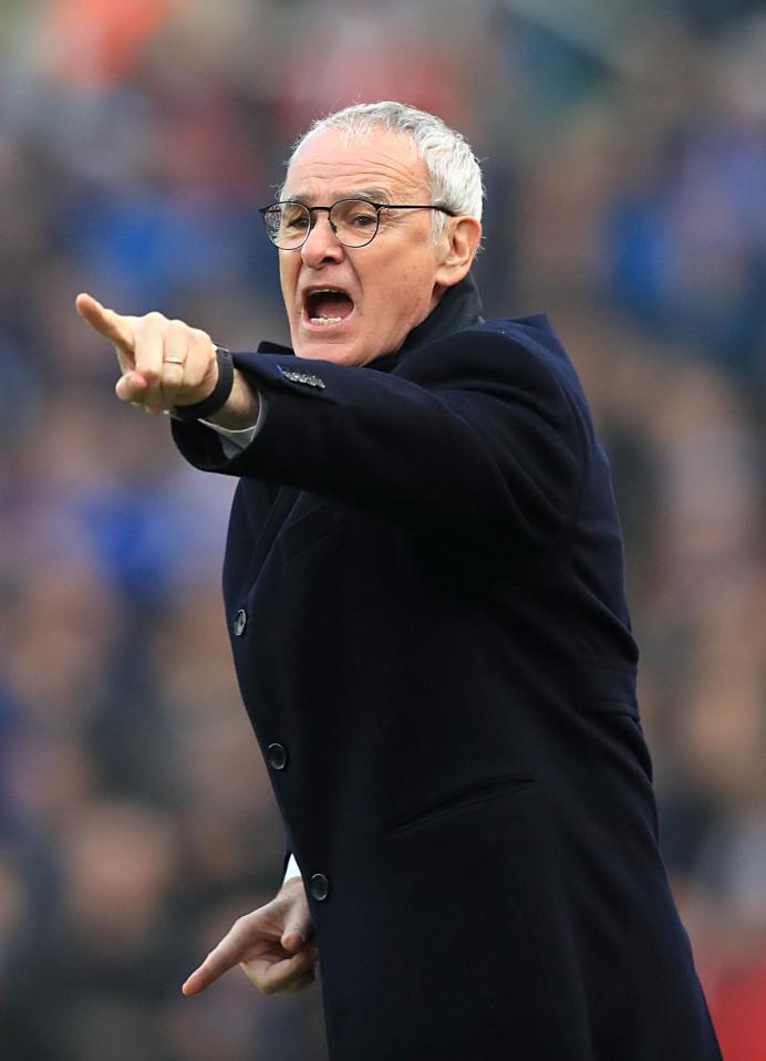 Claudio Ranieri was sacked in February as Leicester hovered above the relegation zone