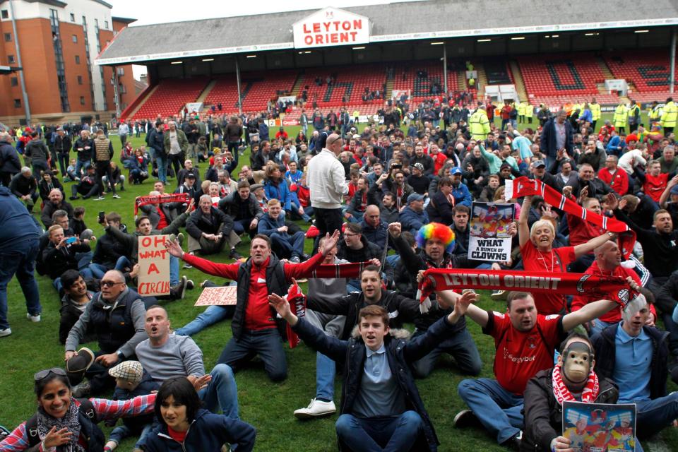  Leyton Orient fans are furious with owner Francesco Becchetti