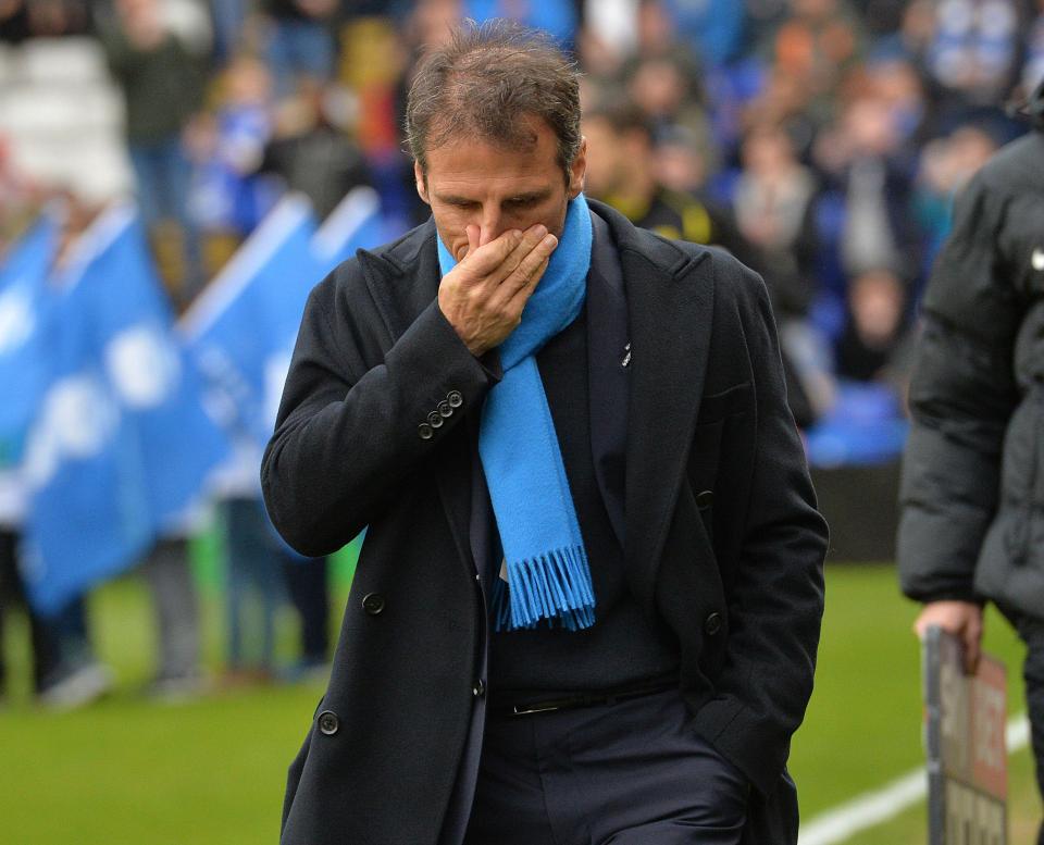  Gianfranco Zola then made a mess of the job at St Andrew's