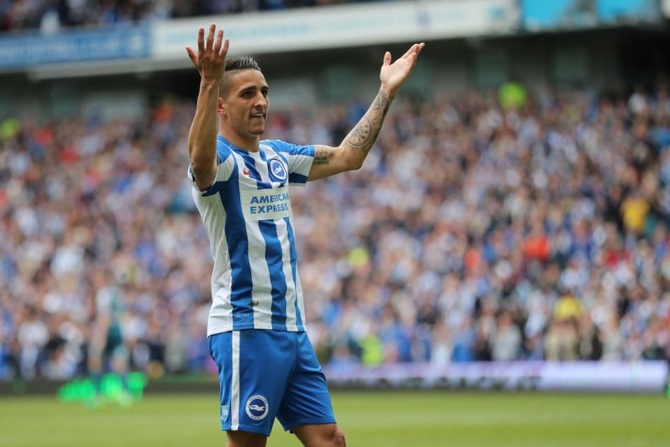  Knockaert was inspirational for Brighton