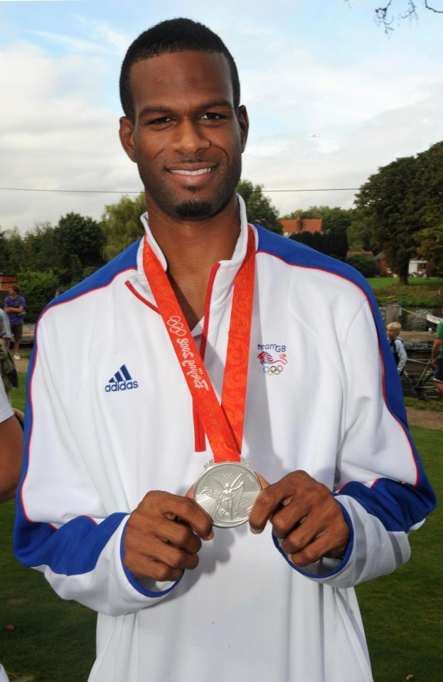  Germaine Mason won silver for Great Britain in high jump at the Beijing 2008 Olympics