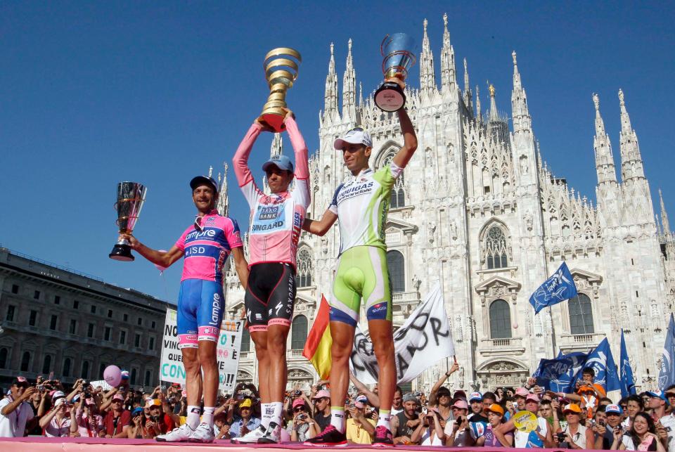  Riders now compete from all over the world in the famous race that takes in 2,200 miles of Italian countryside