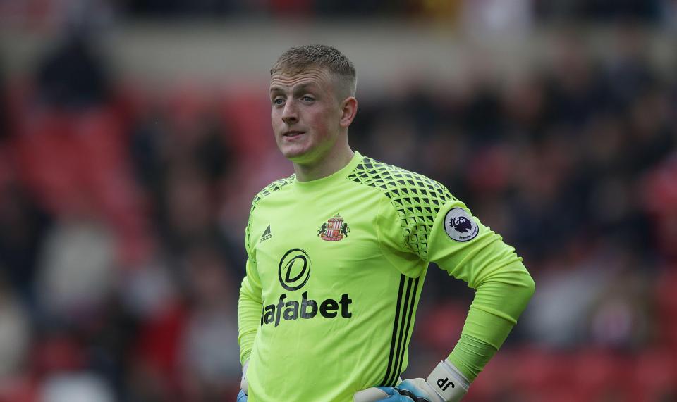  Jordan Pickford has been heavily linked with a move away from Sunderland