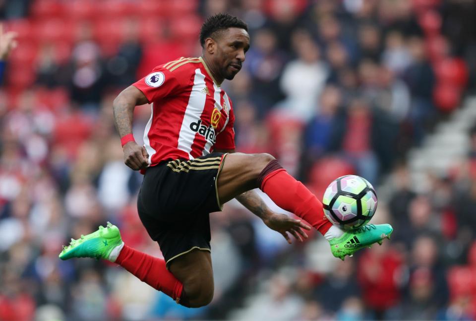  Jermaine Defoe has netted 14 times for Sunderland this term