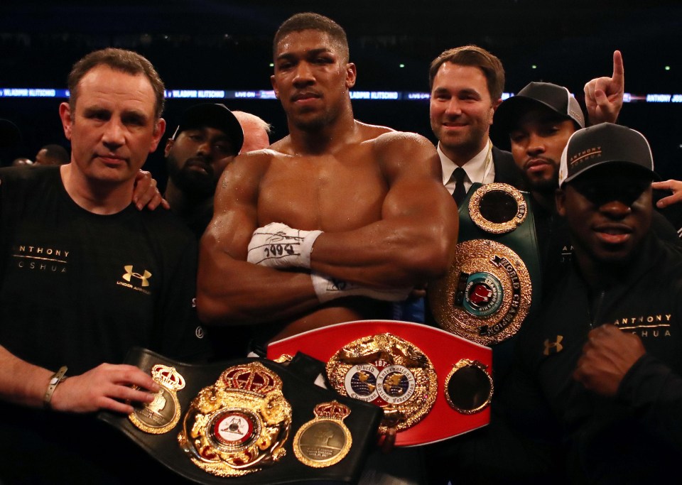 Anthony Joshua’s win against Wladimir Klitschko ‘broke British Box Office records’