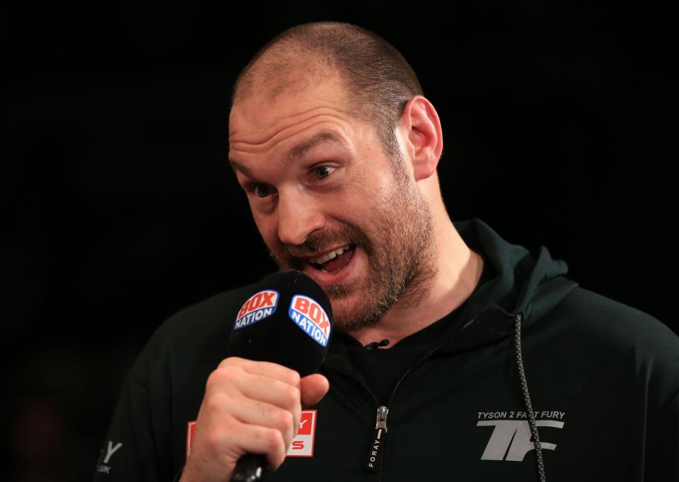  Tyson Fury wants a crack at Anthony Joshua and has not been shy in talking about it