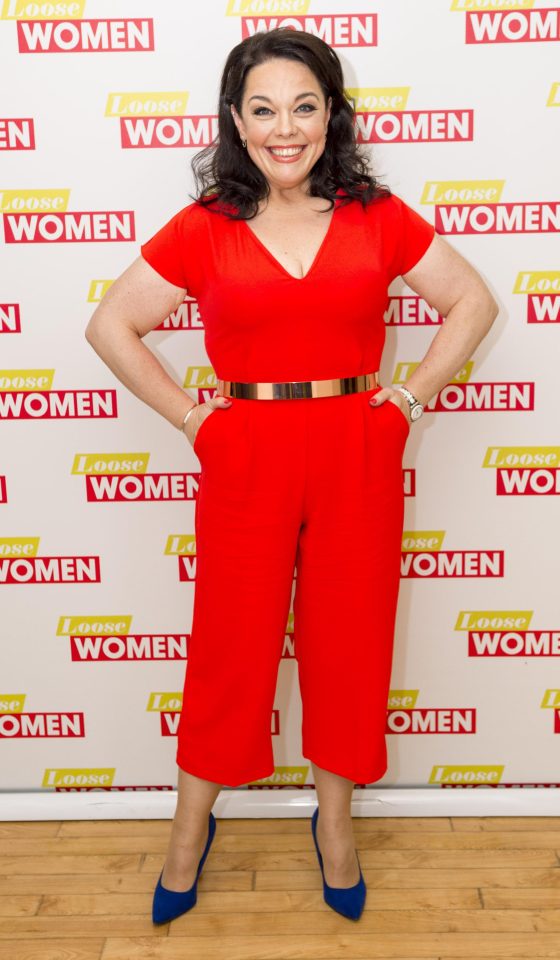  Lisa Riley says she ignores what trolls say about her weight because she has never been happier