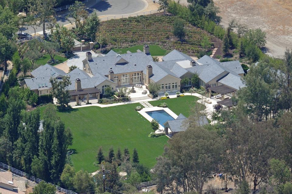  When the power couple eventually move into the luxurious $20 million property it will be surrounded by armed guards 24/7