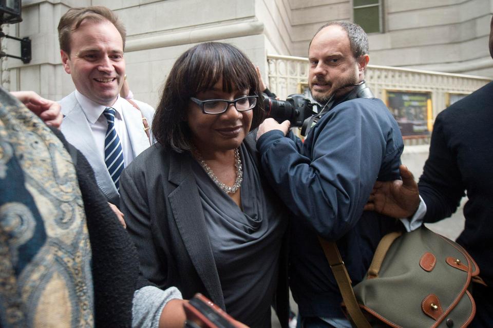  Diane Abbott ducks media questions following car crash interview