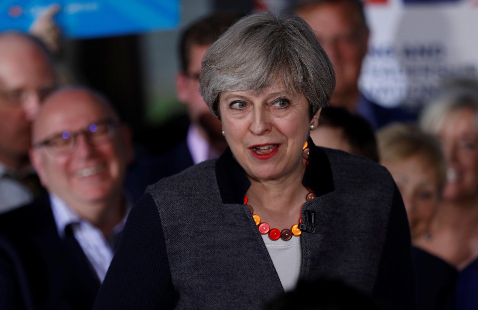 Theresa May spoke about the UK’s protection against hackers during a visit to a Bristol community centre