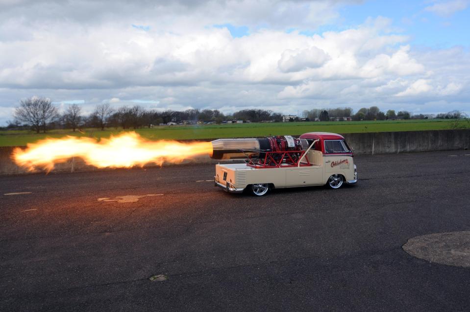 Undoubtedly the most powerful 1958 Volkswagen pickup in the world