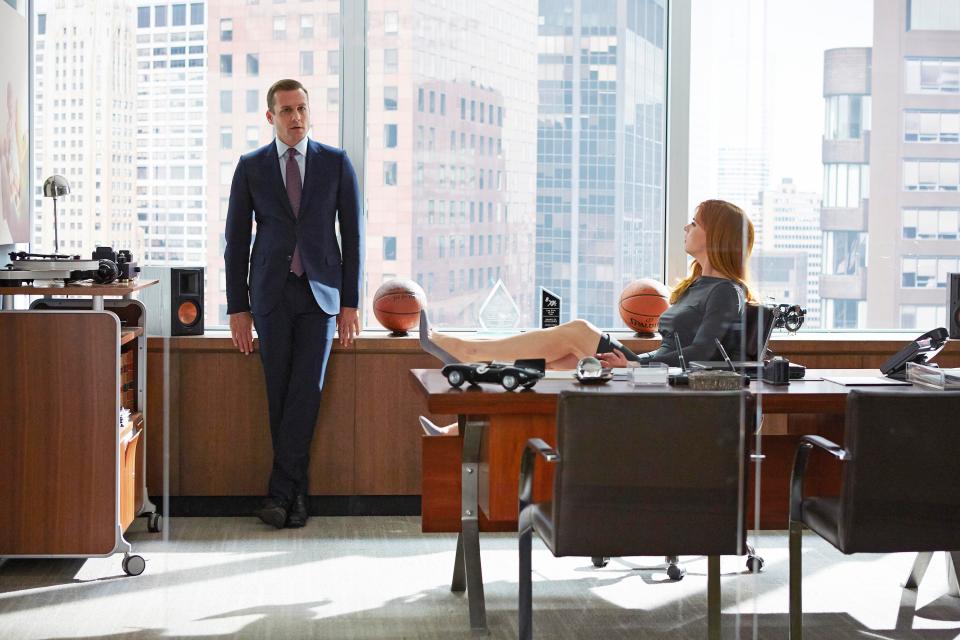  Gabriel Macht plays the dashing Harvey Specter