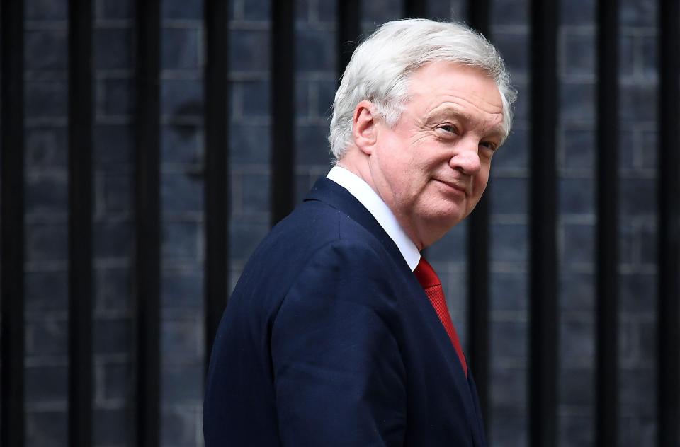  David Davis said the 'row of the summer' will be over the sequence of talks with the EU