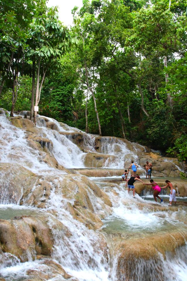  It’s just a short sail to Jamaica — and a chance to cool off at one of the Caribbean’s stunning natural wonders, the Dunn’s River Falls