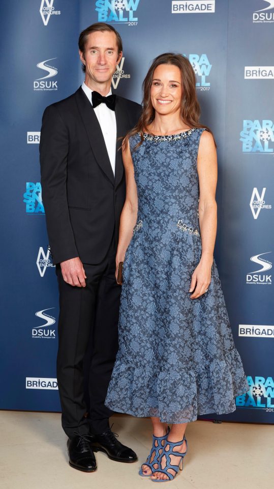  James and Pippa stepped out for a date night at the ParaSnowBall