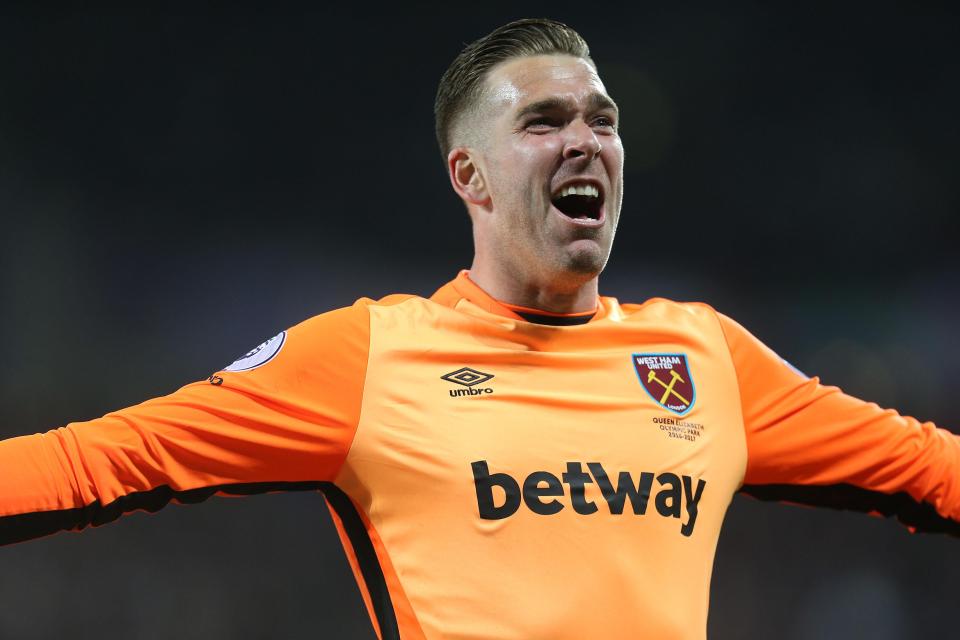  West Ham goalkeeper Adrian will be used as a makeweight in a deal worth around £25million