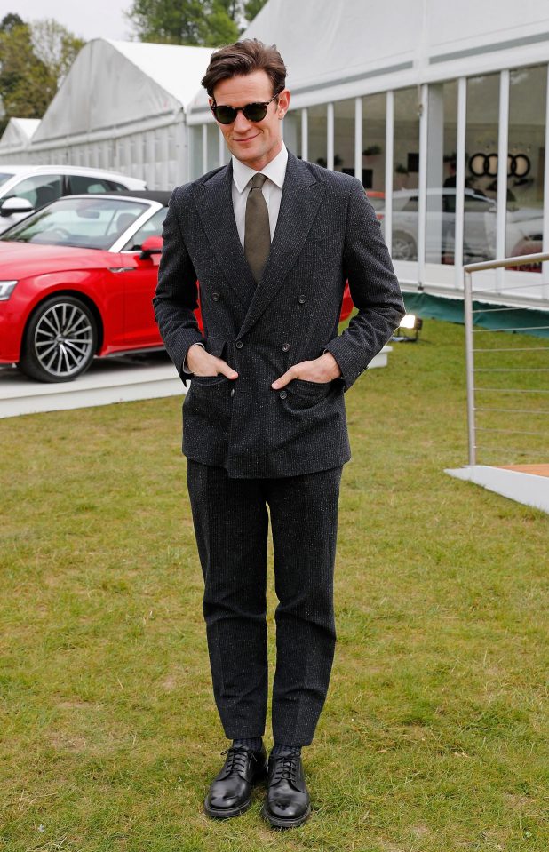  Former Doctor Who star Matt Smith looked dapper at the Audi-sponsored event