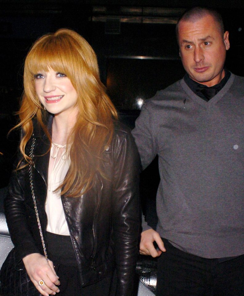  Carl Davies, pictured with his then girlfriend Nicola Roberts in 2008, has been given a lifetime restraining order after sending her a number of sinister messages