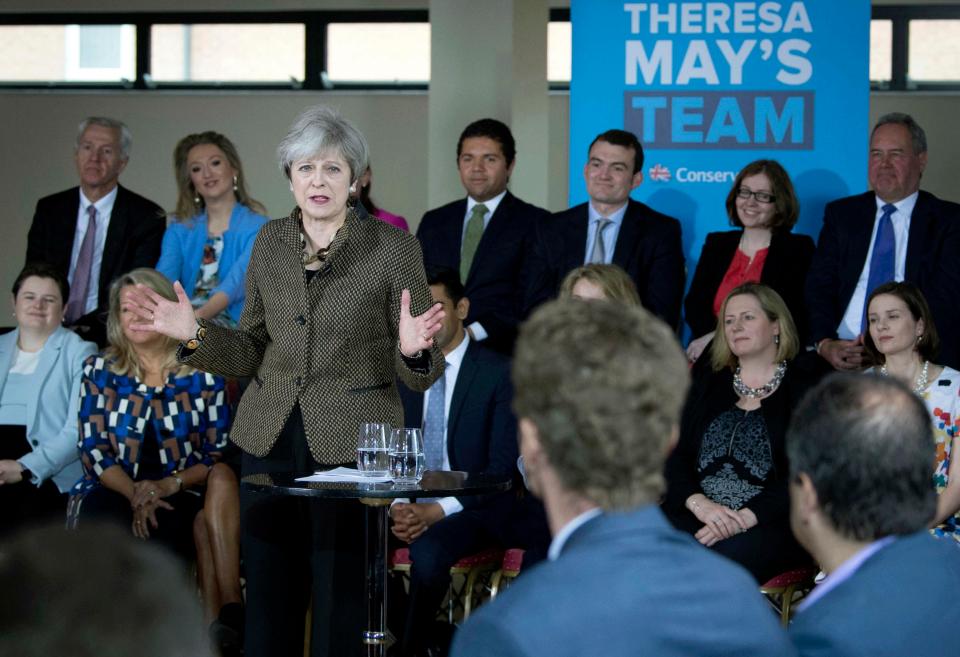  Theresa May will not feature head-to-head with the Labour leader