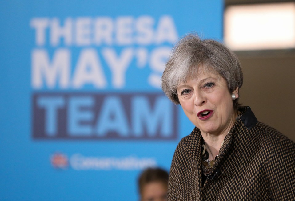 Theresa May is said to be trying to win over core Labour voters 