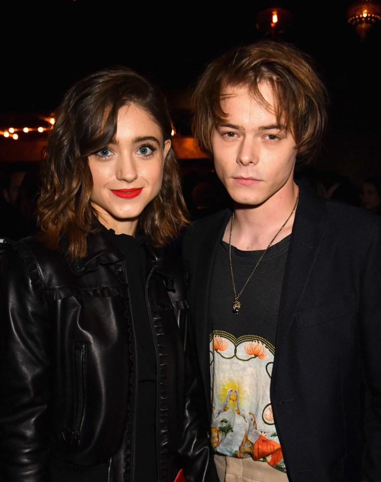  It was reported that Charlie was dating his Stranger Things co-star Natalia Dyer