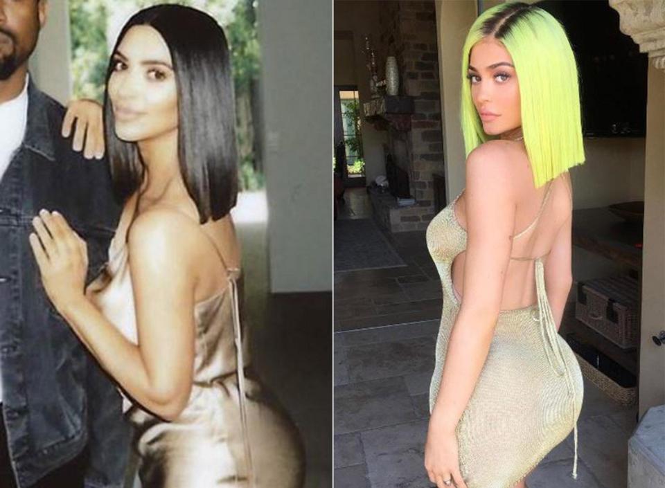 kylie jenner kim kardashian