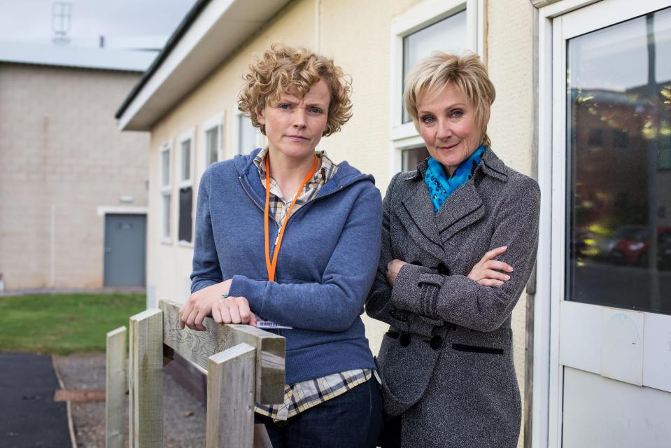 Maxine Peake (left) will be playing Ms Rowbotham in upcoming drama Three Girls