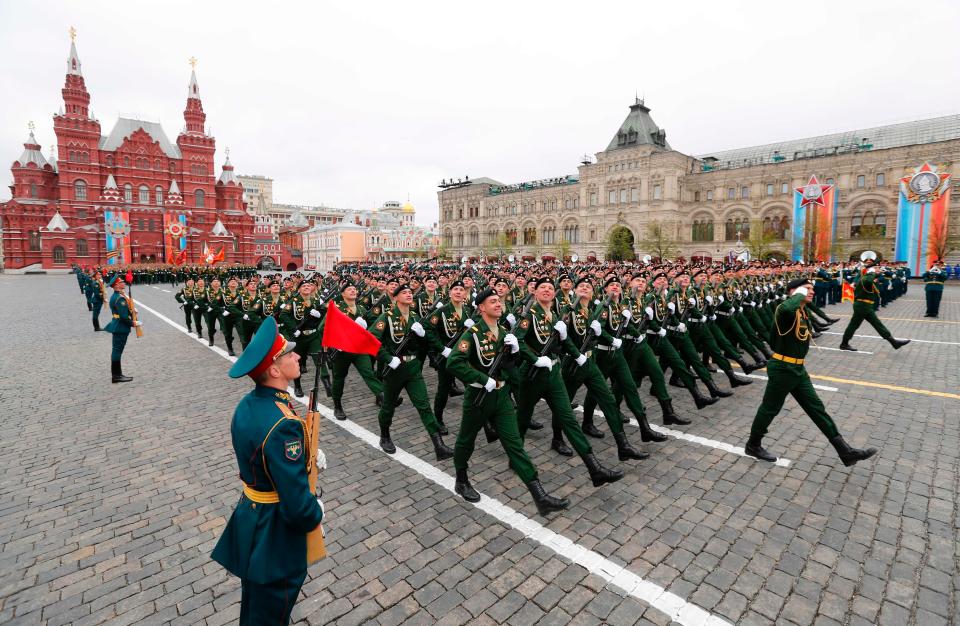  The annual event is held to celebrate the defeat of Hitler and the Nazis