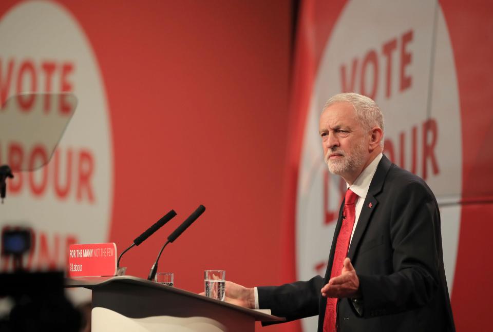  Speaking in front of his new battle bus, he also sought to neutralise the Brexit issue