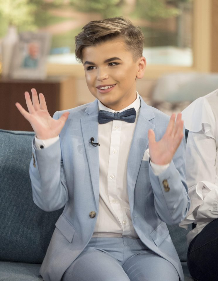  Internet star Reuben de Maid has been bullied over his make-up