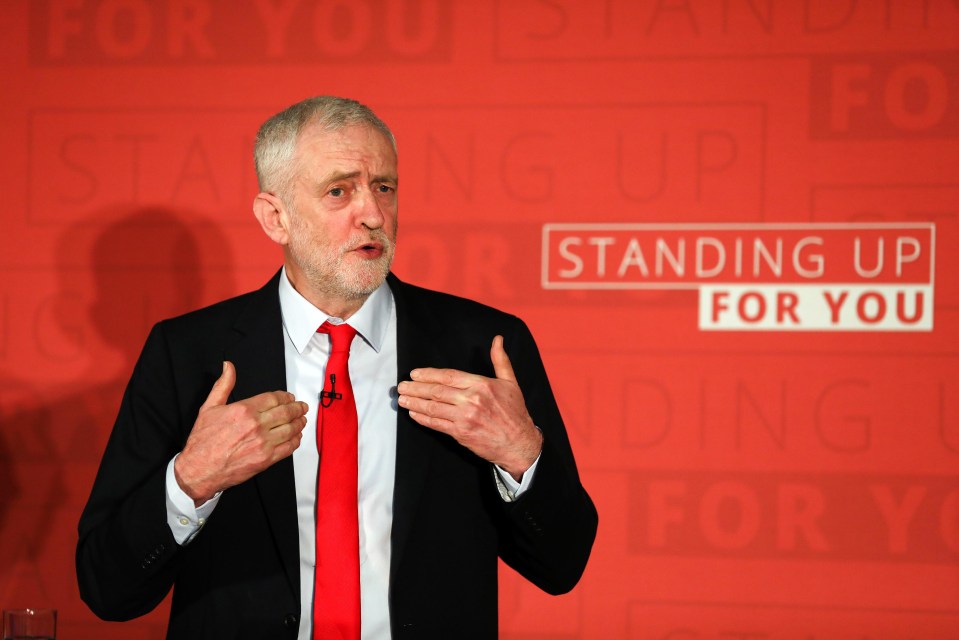 Jeremy Corbyn was introduced by Bethany at this event in Newark