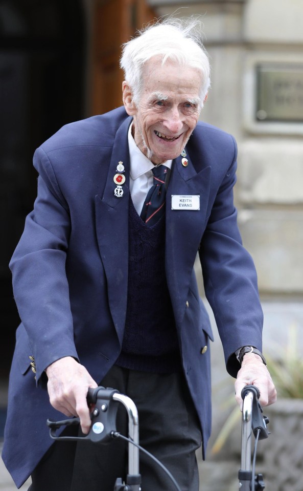 Keith (pictured), 97, joked: ‘Like Prince Philip, I’m standing down from most things in August’