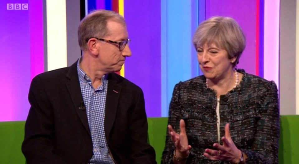  Philip May admitted that he 'fancied' Theresa when he met her