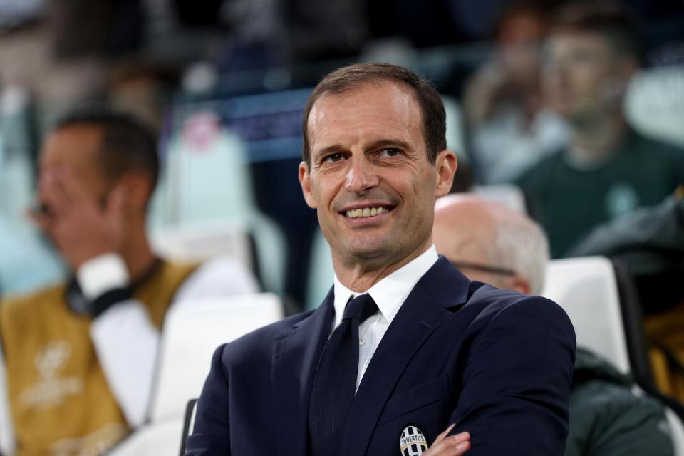  Massimiliano Allegri will lead out his side in the final on Saturday June 3