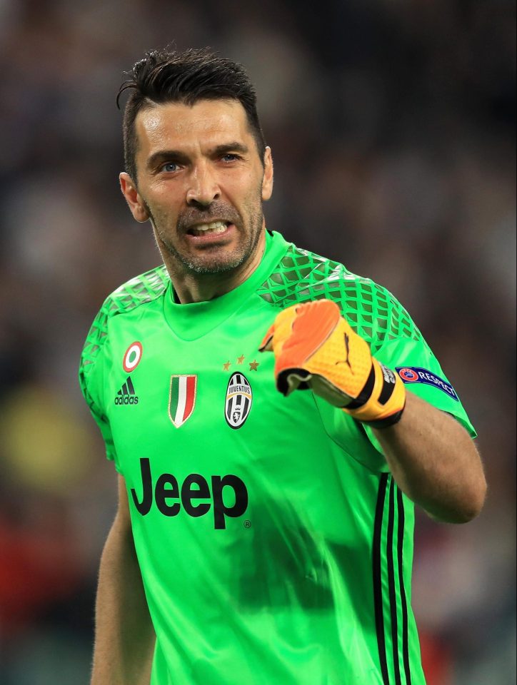  Legendary Juventus keeper Gianluigi Buffon remains on course to win his first-ever Champions League