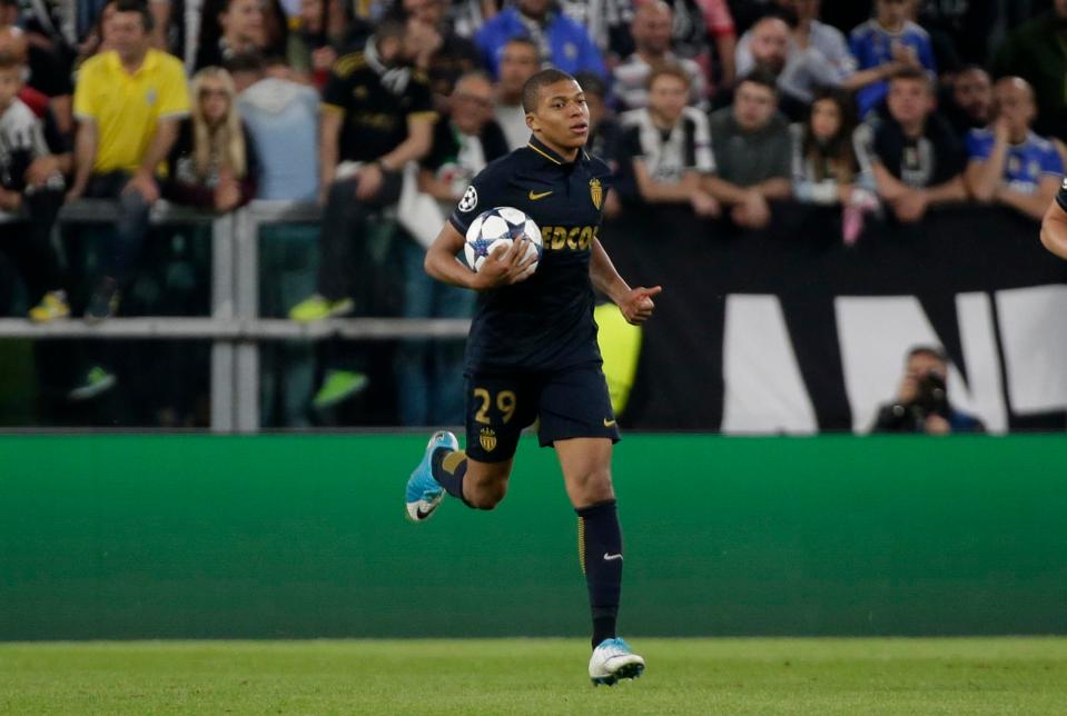  Kylian Mbappe's effort mattered little as Monaco were unable to launch a miraculous comeback