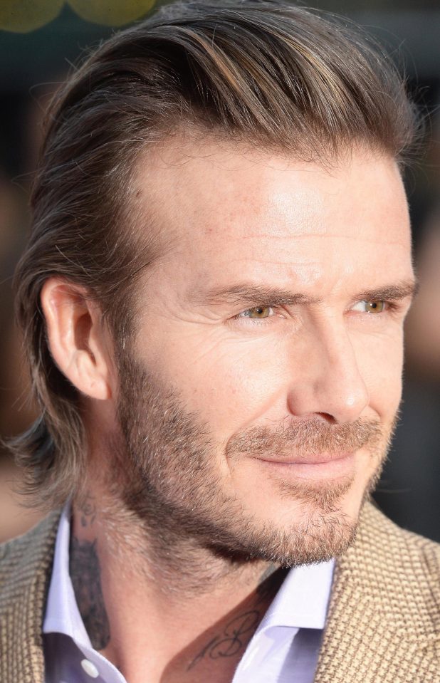  David Beckham ruled out a Hollywood career at the premiere of Guy Ritchie's King Arthur movie, which he appears in