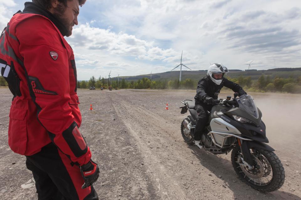  Instructors talk riders through each of the obstacles