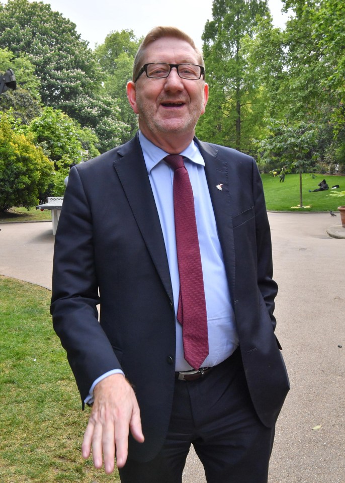 Red Len Len McCluskey has sparked a row with union bosses