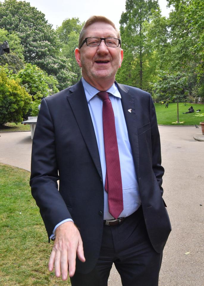  Red Len Len McCluskey has sparked a row with union bosses