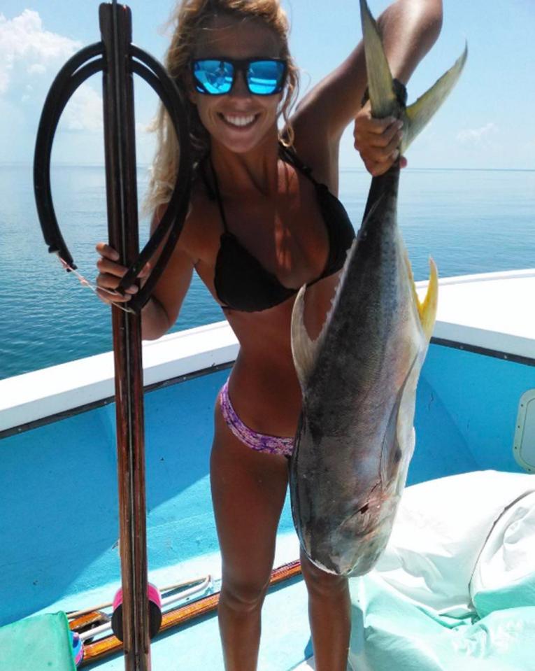  Spearfisher Cheyenne already holds two womens' world records