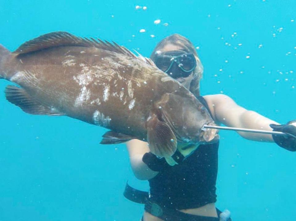  Cheyenne is renowned in the sport of spearfishing